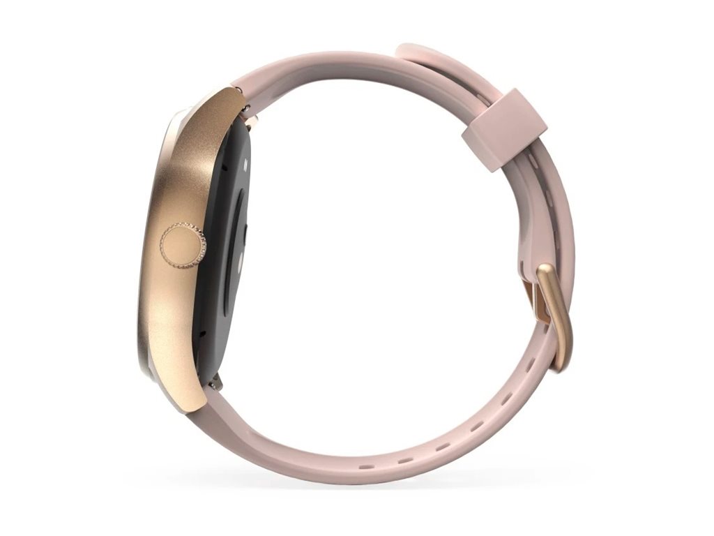 Relógio Inteligente Hama 1.38" Dourado Rosa Alça Rosa - Imagem 3