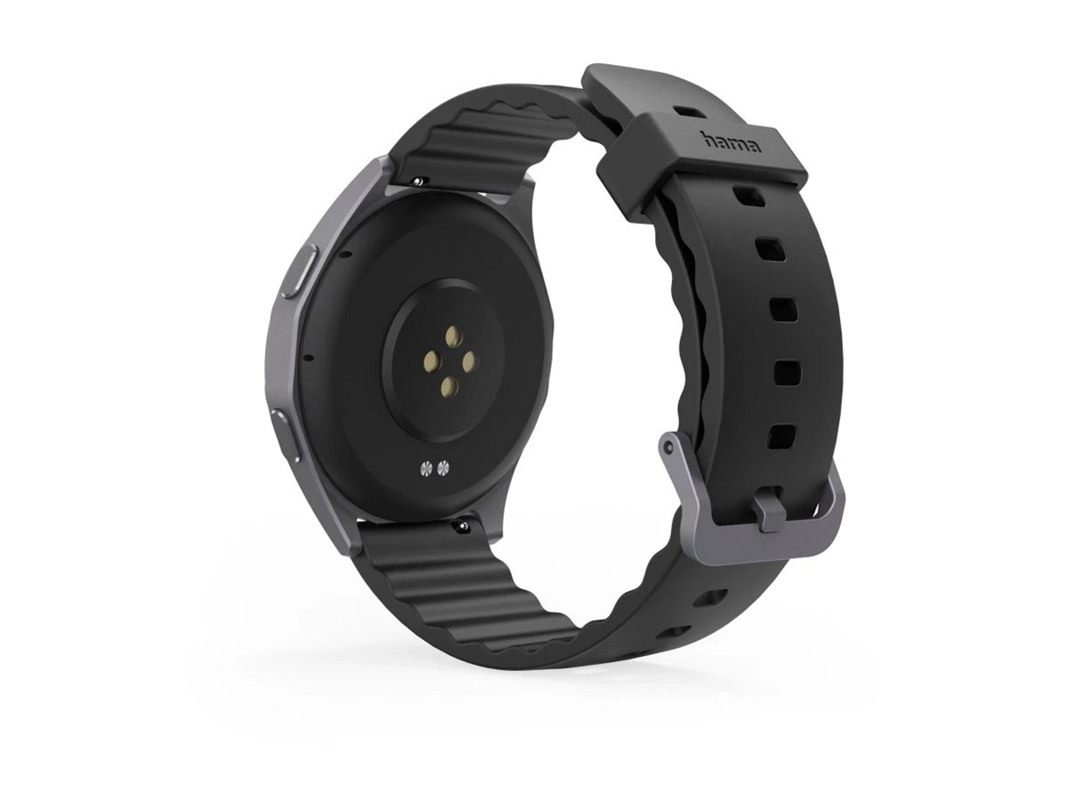 Smartwatch Hama 7010 1.43" Antracite Silicone Preto - Imagem 7