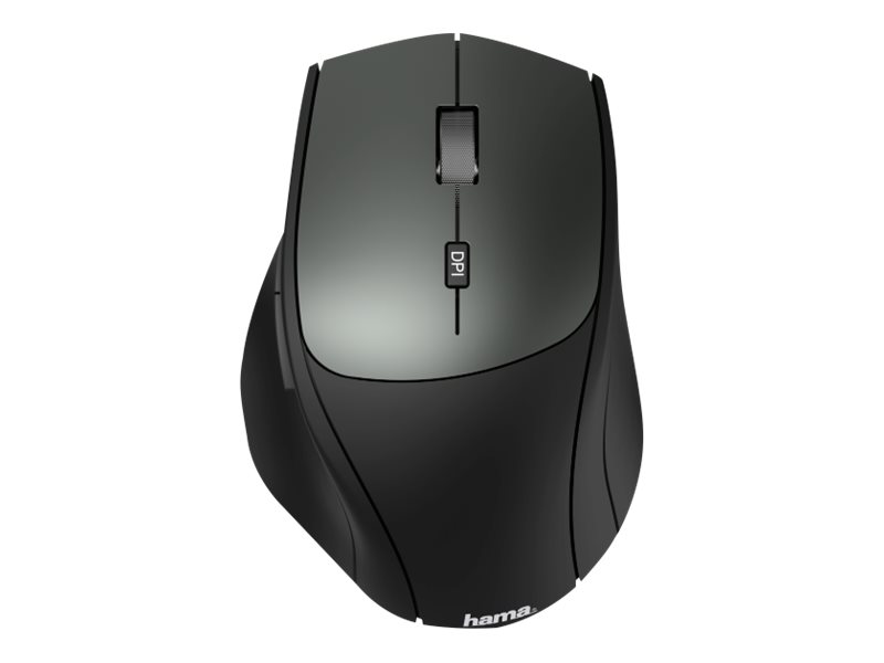 Rato Hama MW-600 Sem Fios 6 Botões Preto Antracite - Imagem 2