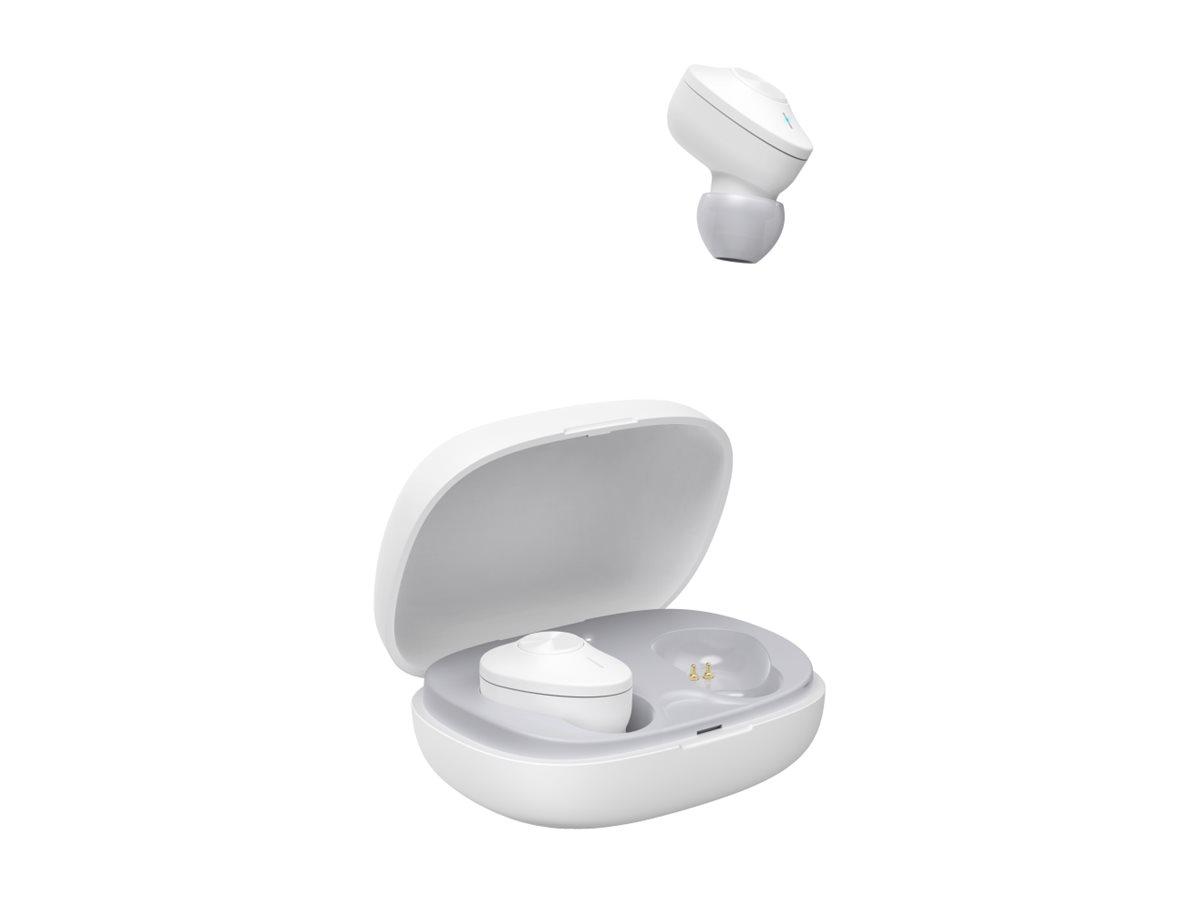 Auriculares Hama Freedom Buddy Bluetooth Intra-Auriculares Cinza/Branco - Imagem 2
