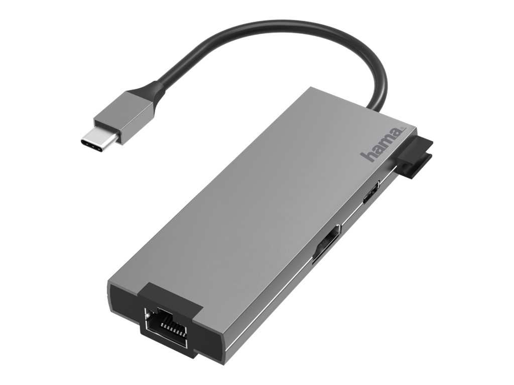 Hub Multiport Hama USB C HDMI Ethernet - Imagem 3