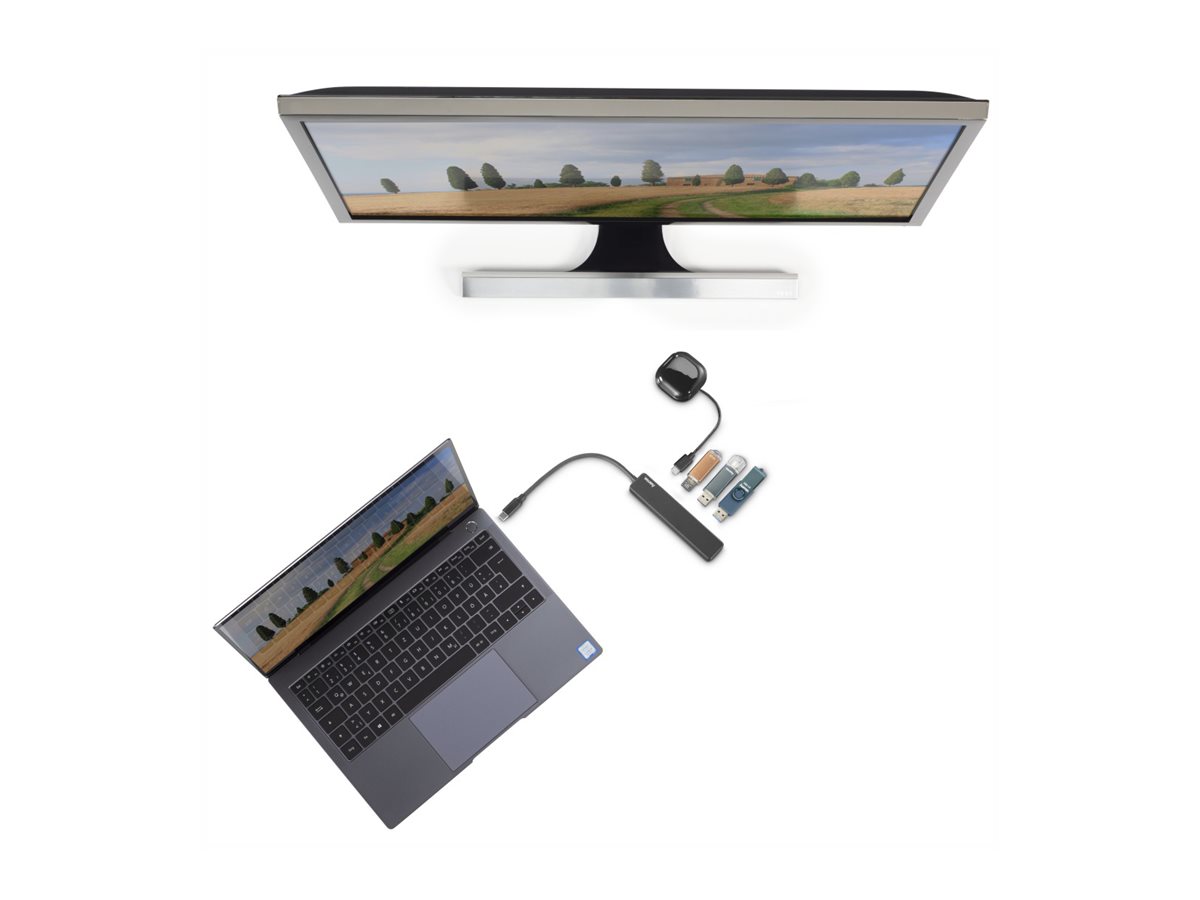 Estação Docking Hama USB-C HDMI - Imagem 6
