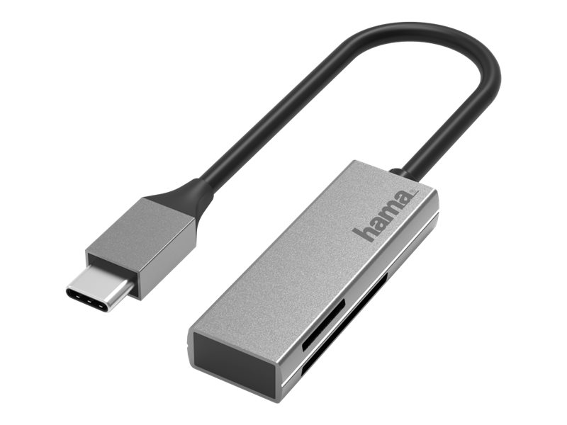Leitor de Cartões Hama SD microSD USB C