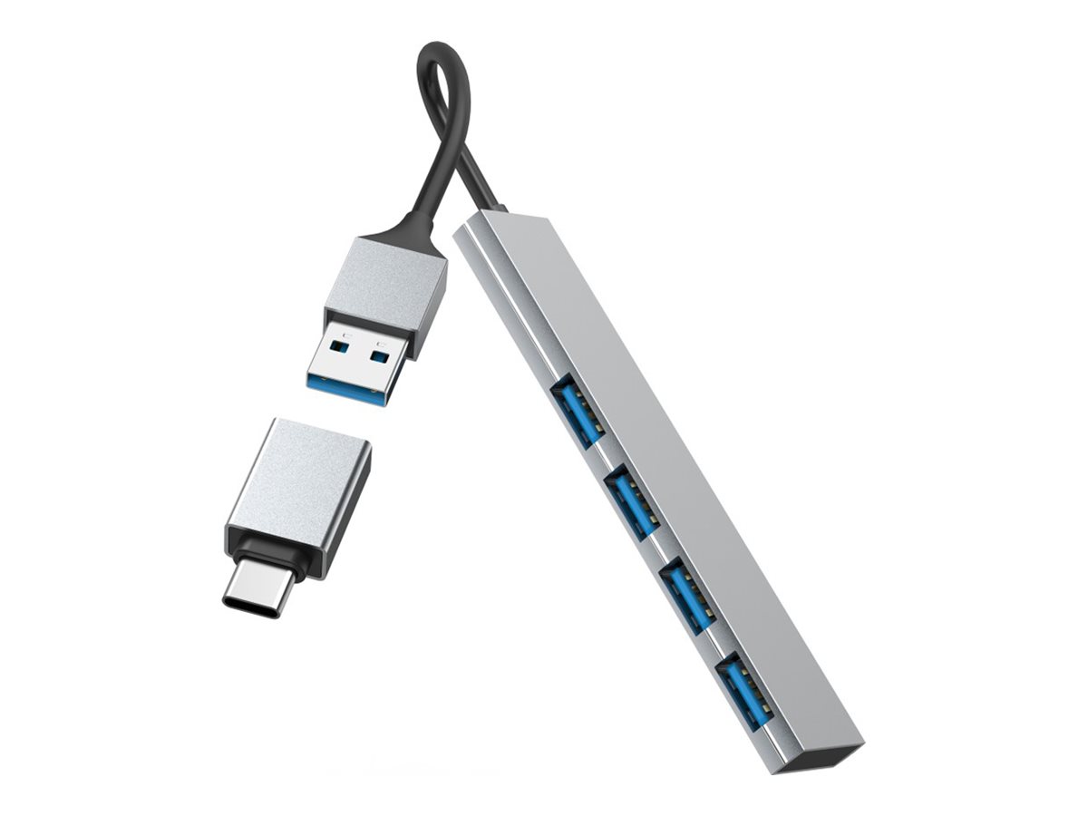 Hub Hama Prime Line Ultra Fino USB C