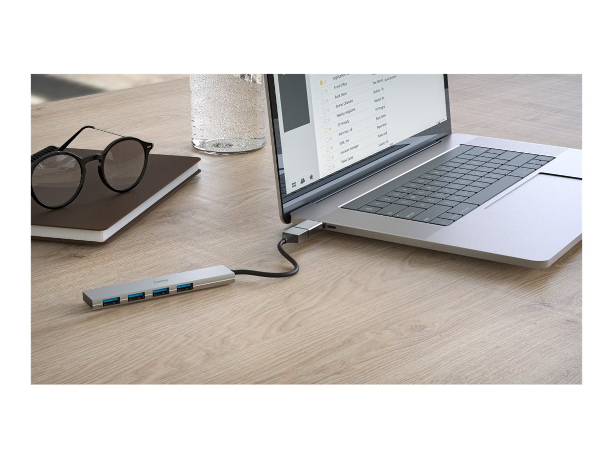 Hub Hama Prime Line Ultra Fino USB C - Imagem 5