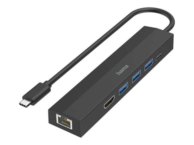 Estação de Engate Hama Entry Line USB-C HDMI Gigabit