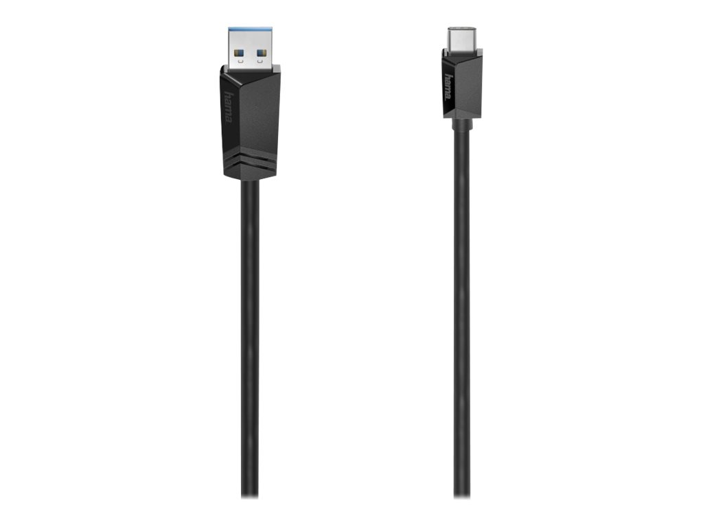 Cabo Hama USB-C para USB 3.2 75cm Preto - Imagem 1