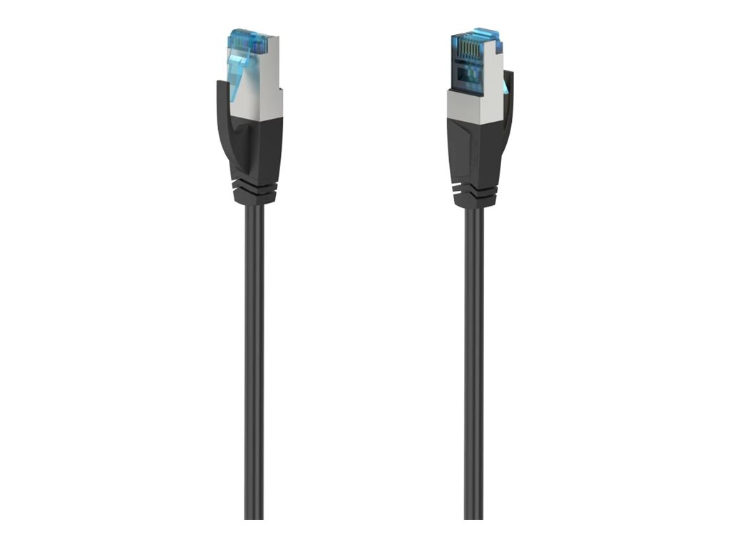 Cabo de Rede Hama Essential Line CAT 6a S/FTP 15m Preto - Imagem 1