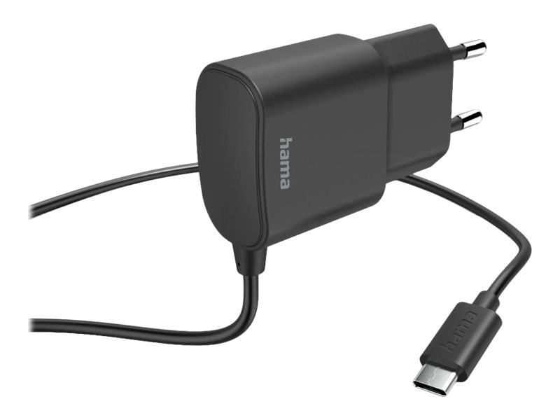 Carregador Hama 12W USB C Preto - Imagem 1