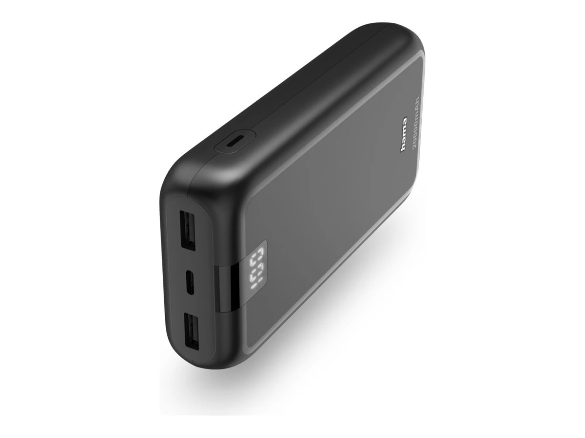 Carregador Portátil Hama Performance 20 20000 mAh Fast Charge Antracite