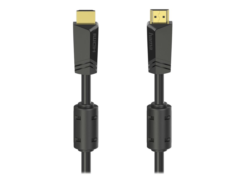 Cabo HDMI Hama Essential Line Alta Velocidade 4K 15m Preto