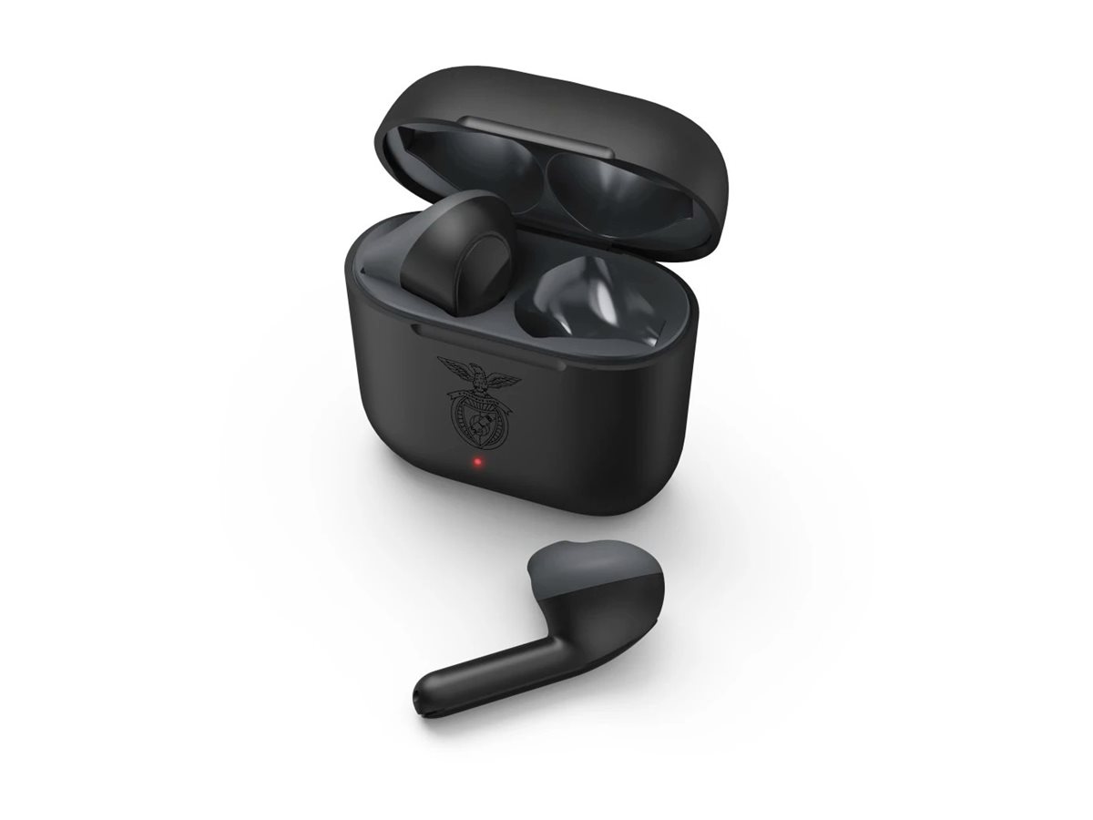 Auscultadores Hama Benfica Bluetooth Microfone Cancelamento Ruído Preto - Imagem 4