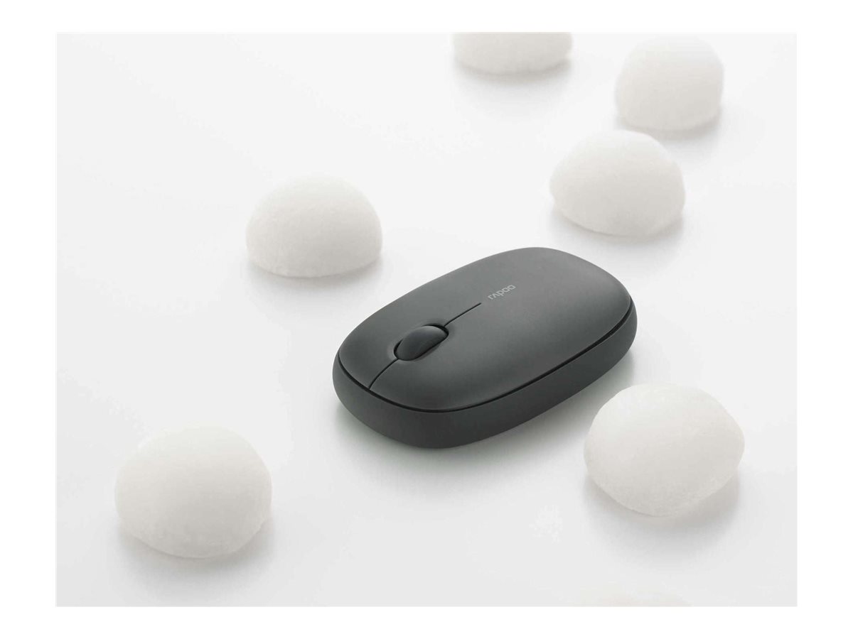 Rato Rapoo M660 Silent Bluetooth Cinza Escuro - Imagem 7