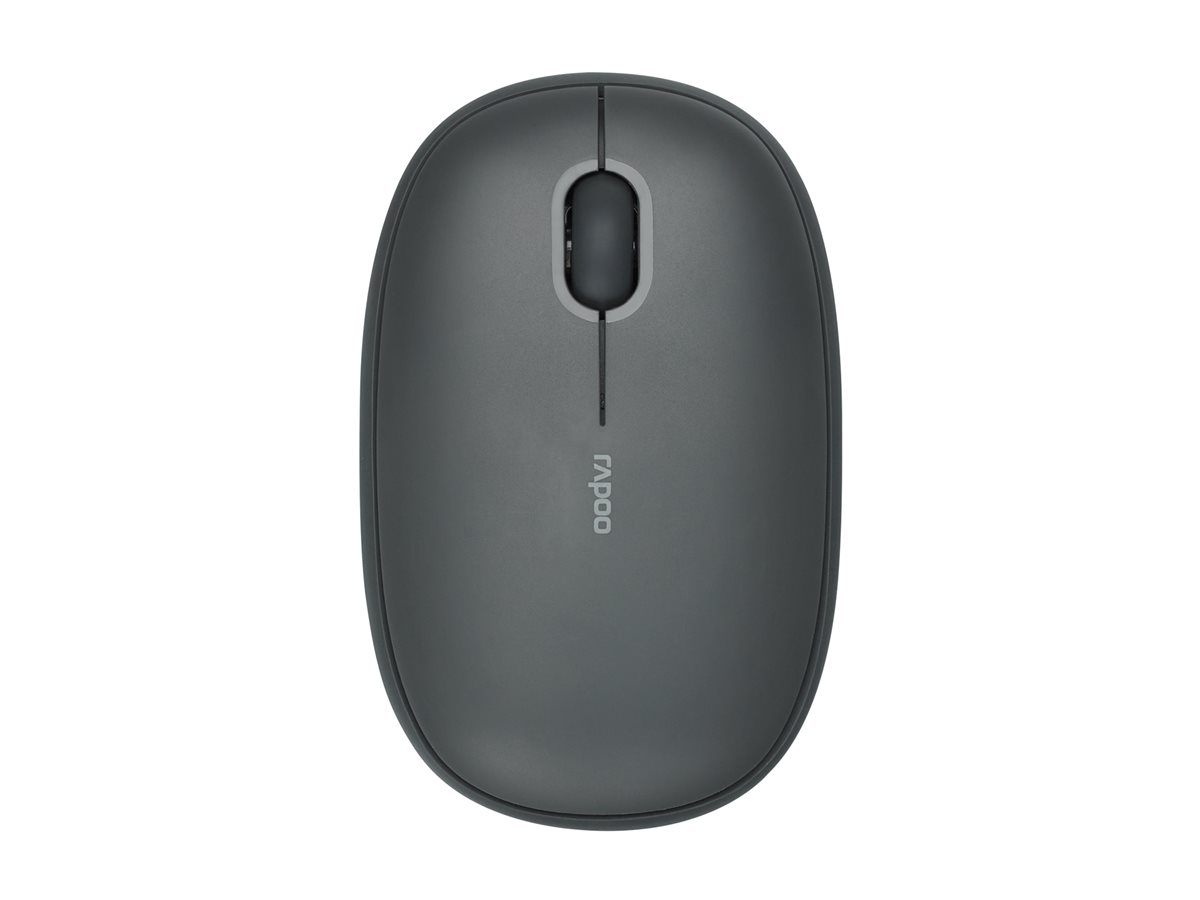Rato Rapoo M660 Silent Bluetooth Cinza Escuro - Imagem 2