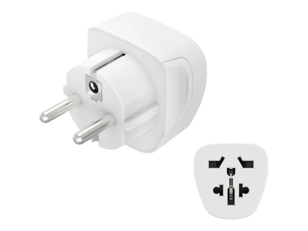 Adaptador de Tomada Universal Hama Branco - Imagem 1