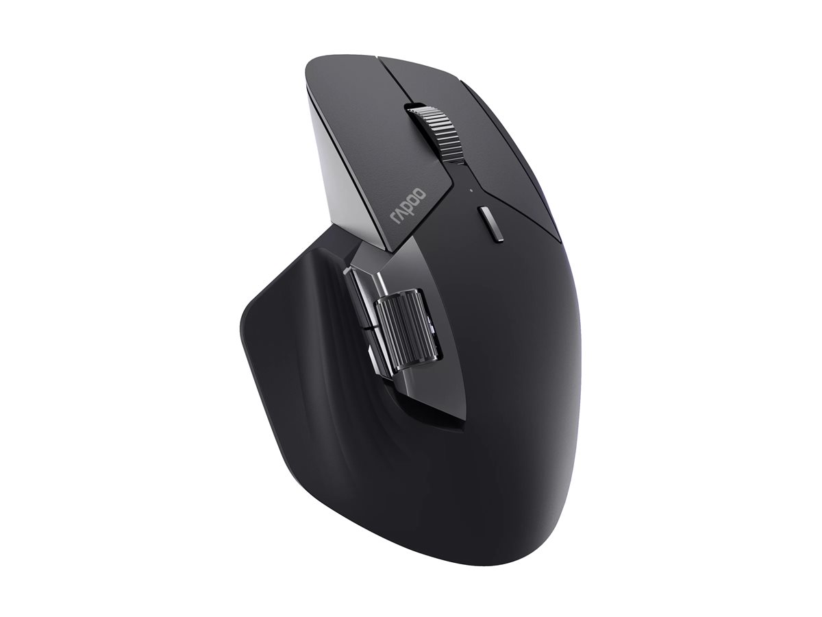 Rato Rapoo MT760MW Multimodo Sem Fios Preto - Imagem 8