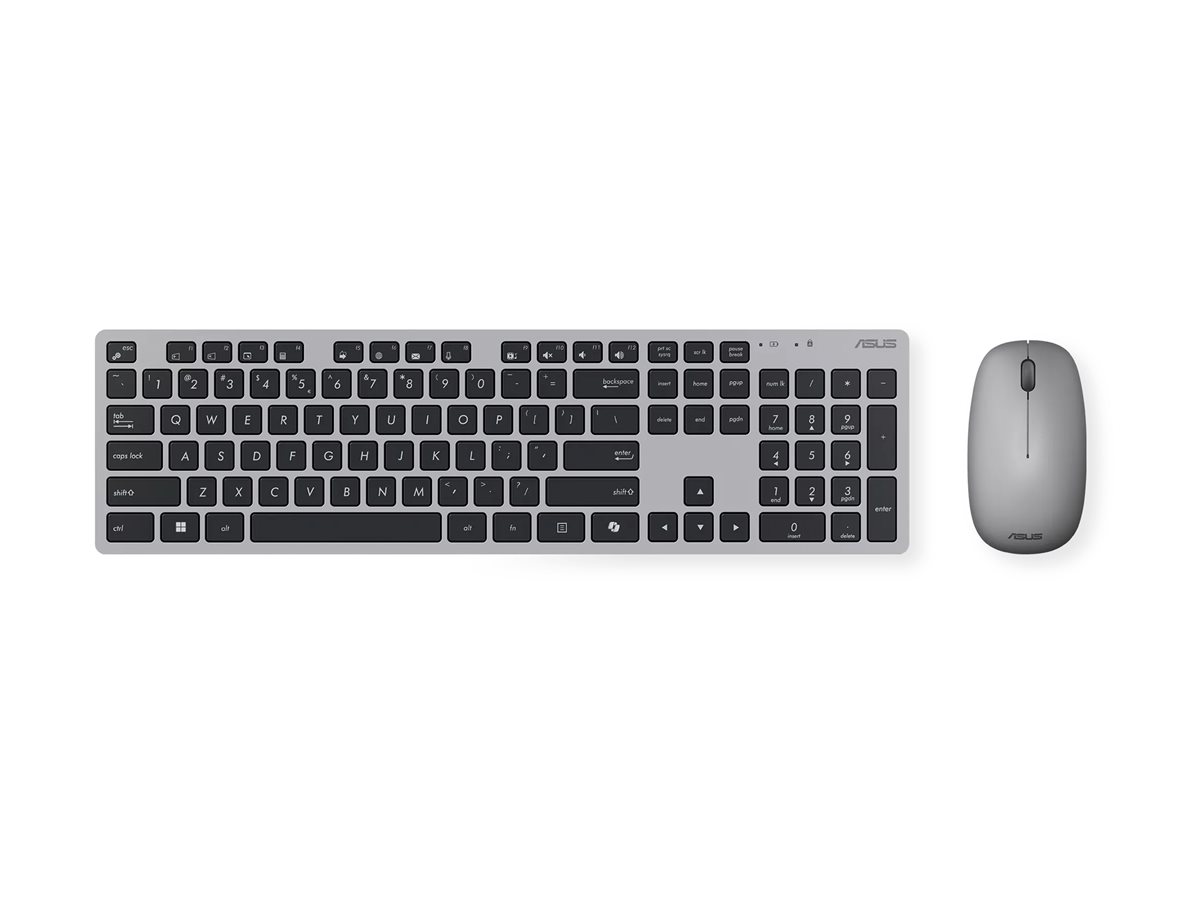 Conjunto Teclado Rato ASUS W5000 Sem Fios Cinza - Imagem 5