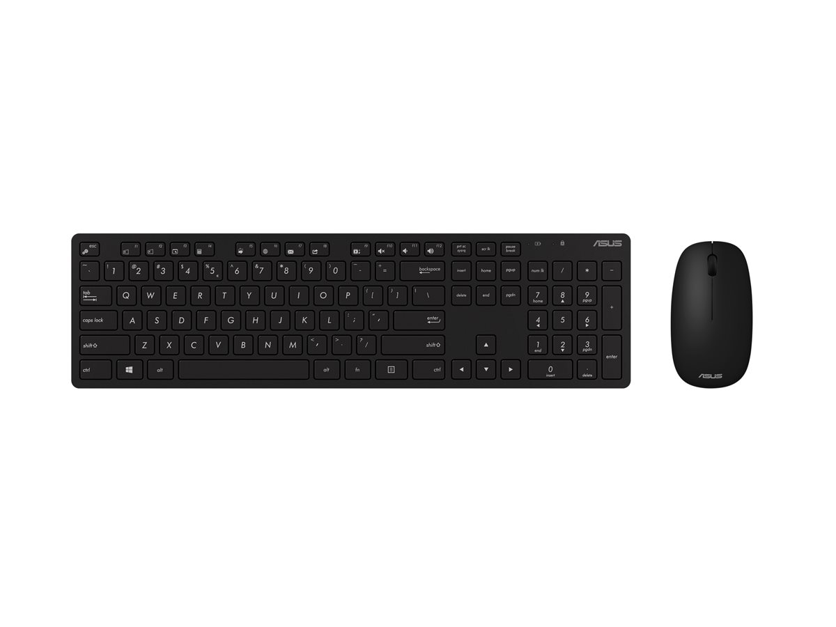 Conjunto Teclado Rato ASUS W5000 Sem Fios Preto - Imagem 5
