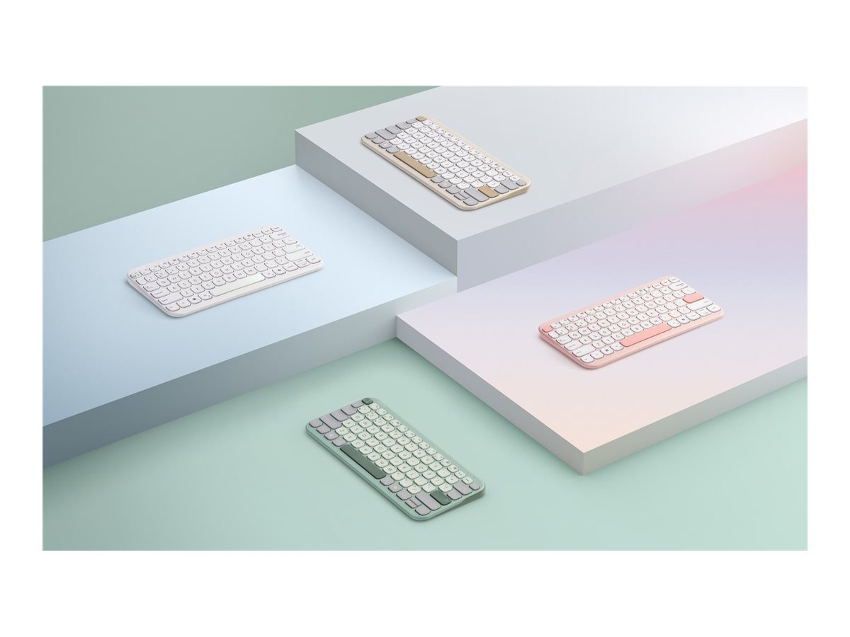Teclado ASUS Marshmallow KW100 75% Compacto Sem Fios Bluetooth 5.0 Verde Latte - Imagem 7