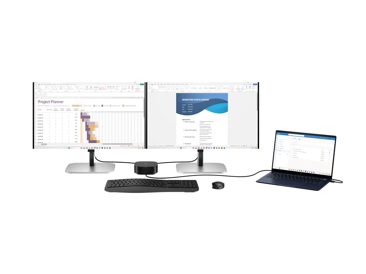 Monitor HP Series 5 Pro 524pn 24" IPS 100Hz Preto/Prata - Imagem 8