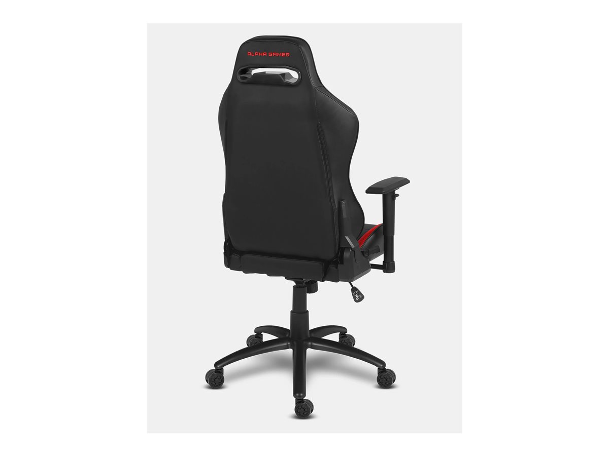 Cadeira Gaming Alpha Gamer Atena Pele PU Preto/Vermelho - Imagem 4