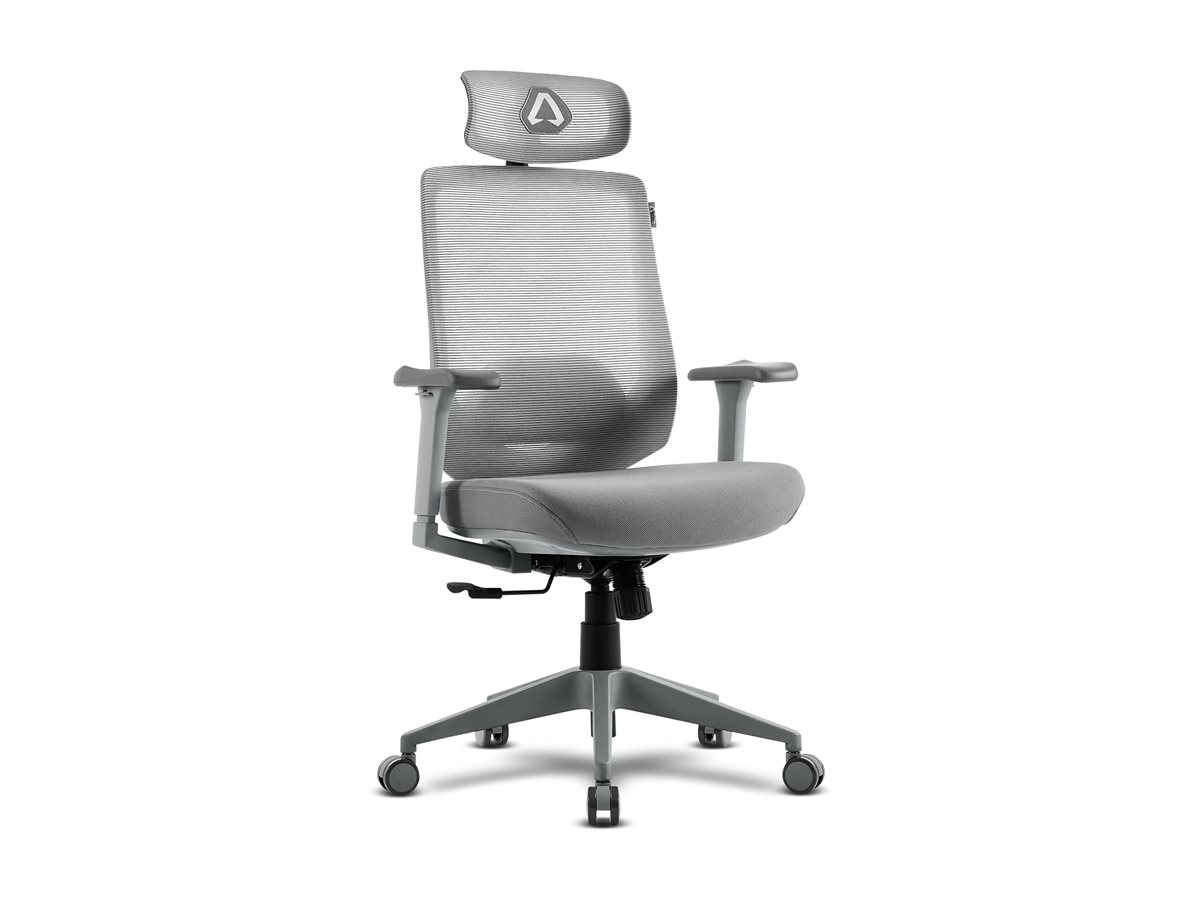 Cadeira Gaming Alpha Gamer Stella Ergonómica Cinza - Imagem 3
