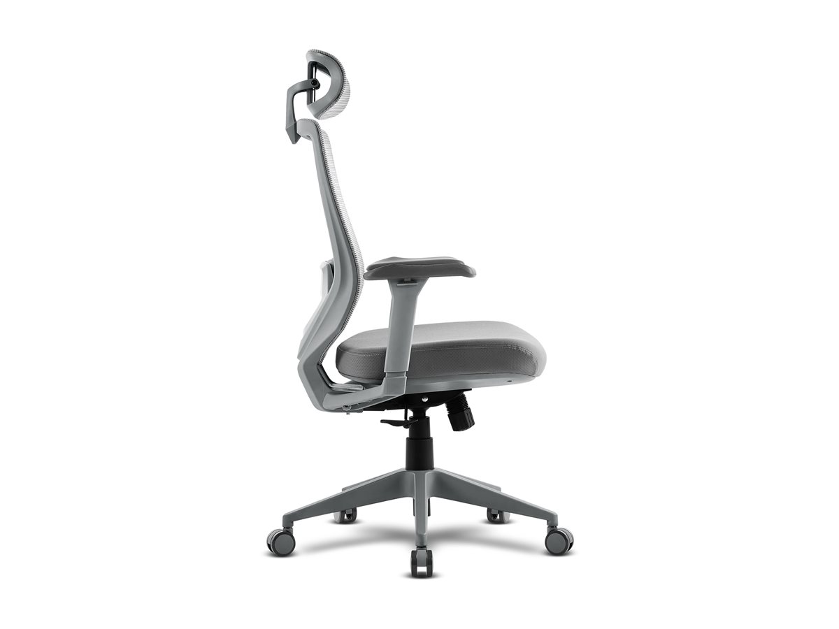 Cadeira Gaming Alpha Gamer Stella Ergonómica Cinza - Imagem 2