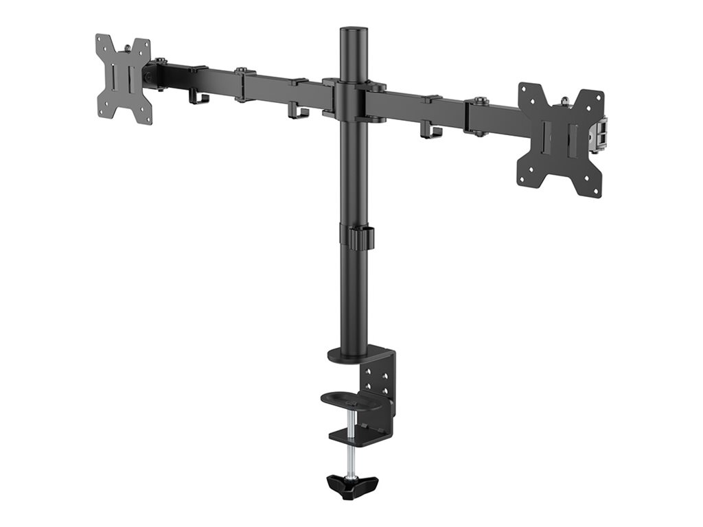 Suporte Monitores Duplo Napofix Secretária 13-32 Preto - Imagem 4