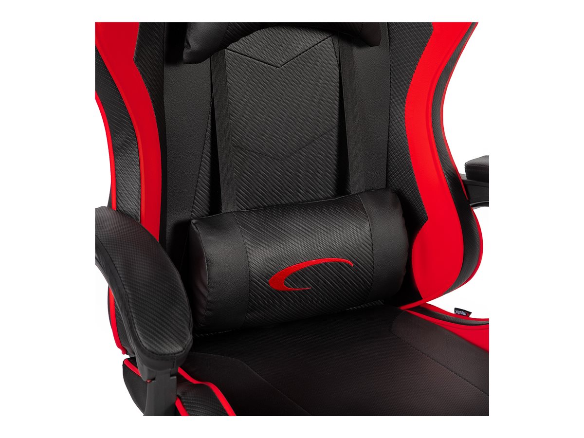Cadeira Gaming Napofix Monza Vermelho Preto - Imagem 2