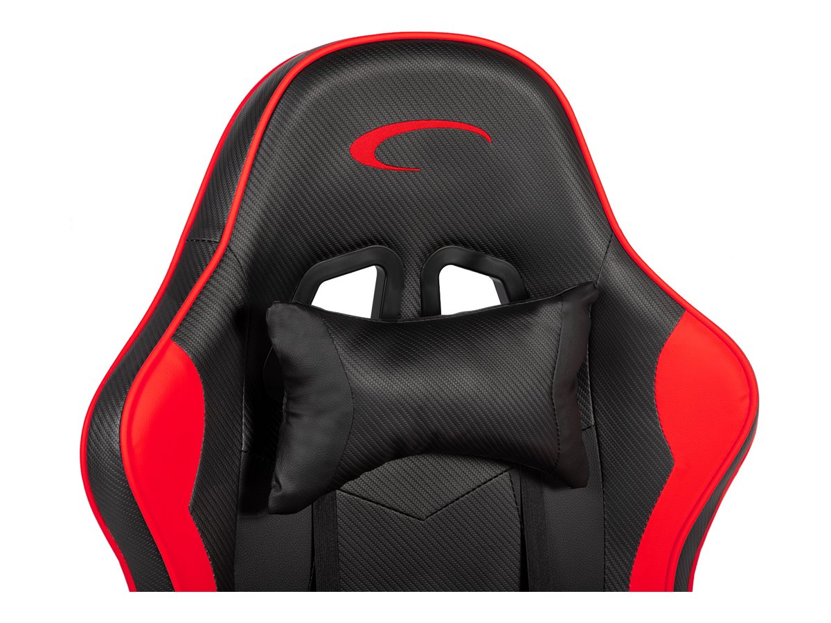 Cadeira Gaming Napofix Monza Vermelho Preto - Imagem 6