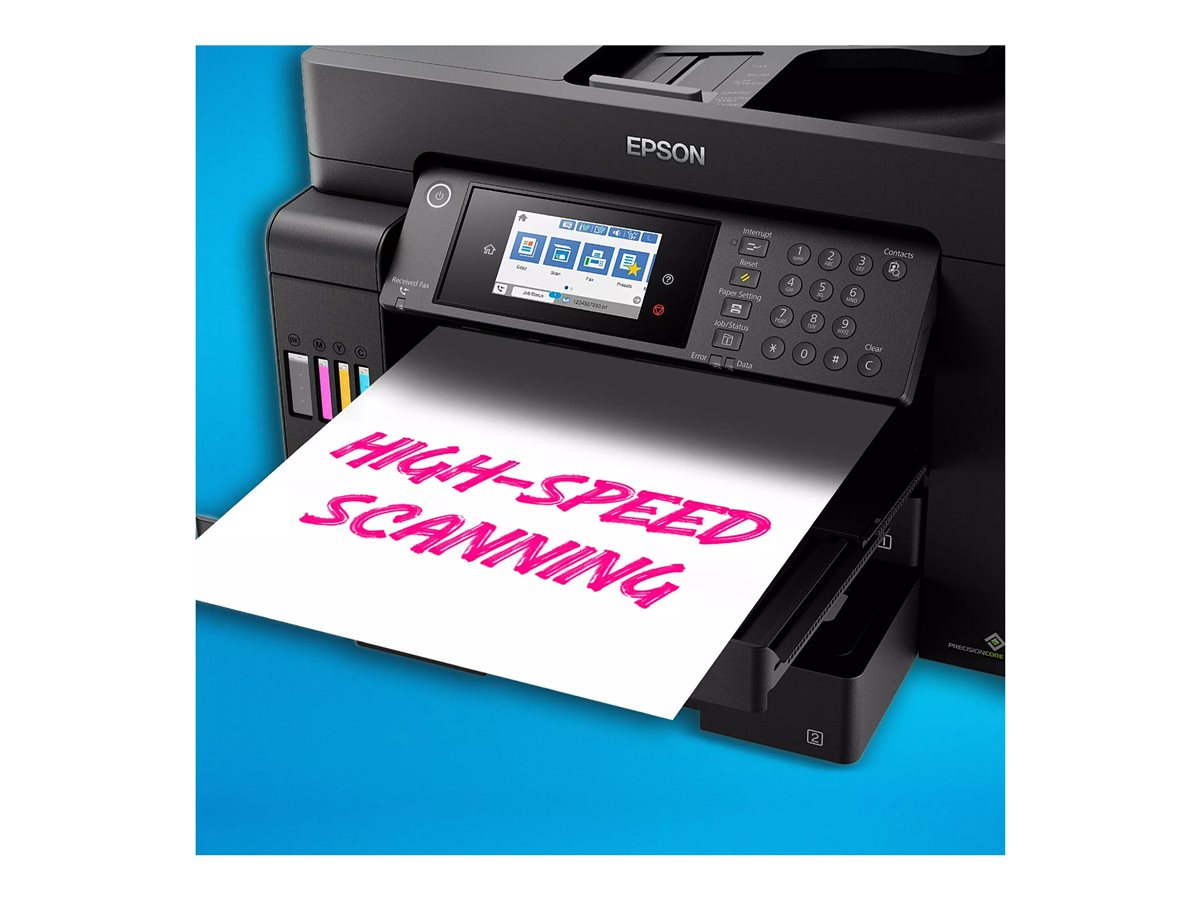 Impressora Multifunções Epson EcoTank ET-16655 A3 Preto - Imagem 8
