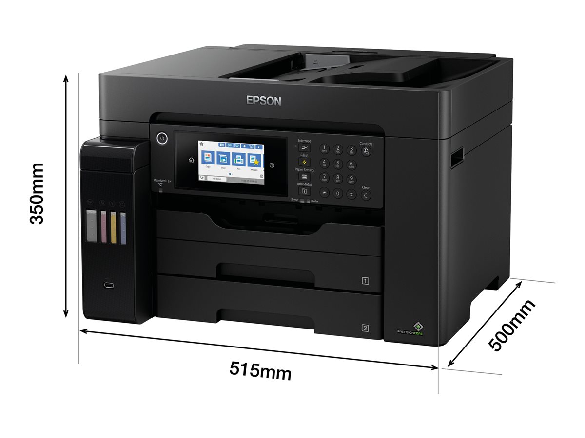 Impressora Multifunções Epson EcoTank ET-16655 A3 Preto - Imagem 3
