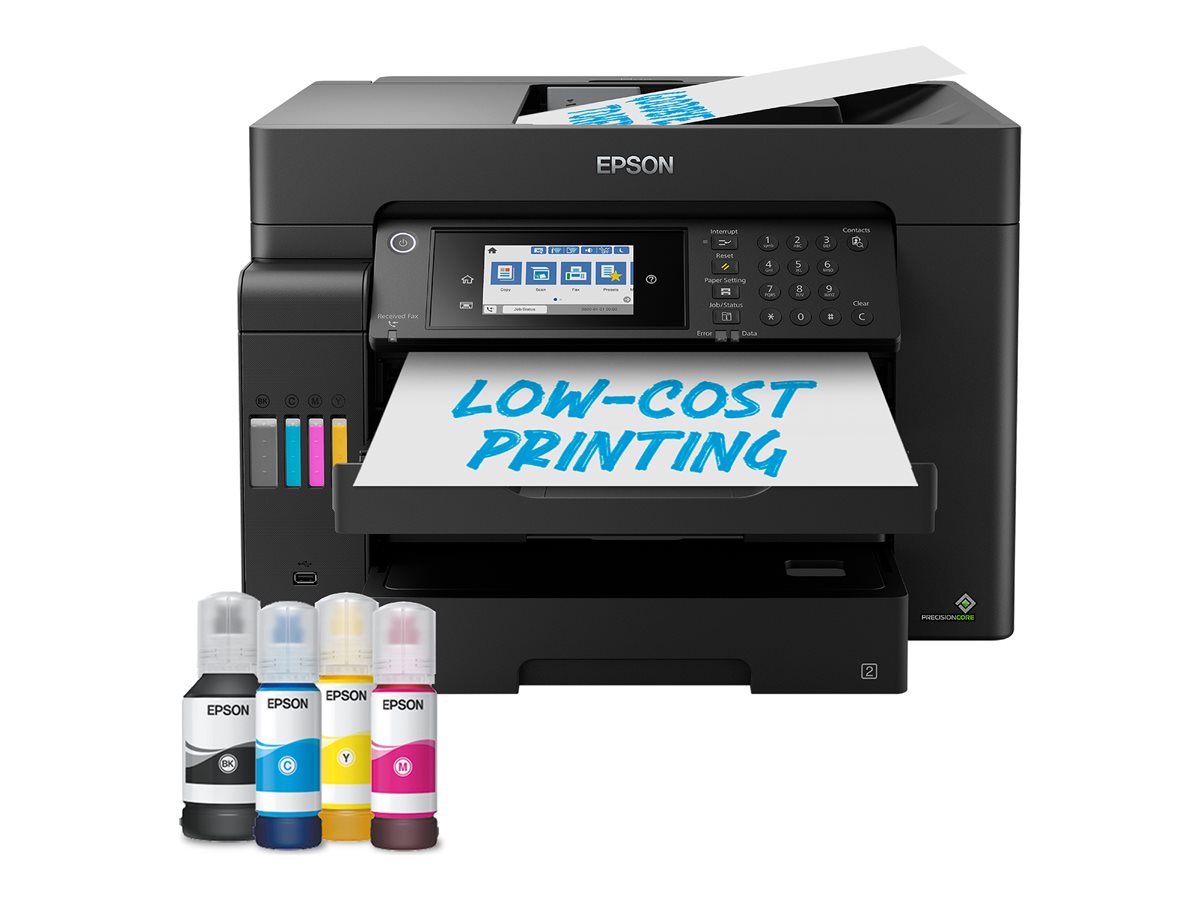 Impressora Multifunções Epson EcoTank ET-16605 A3 Wi-Fi Preto - Imagem 2