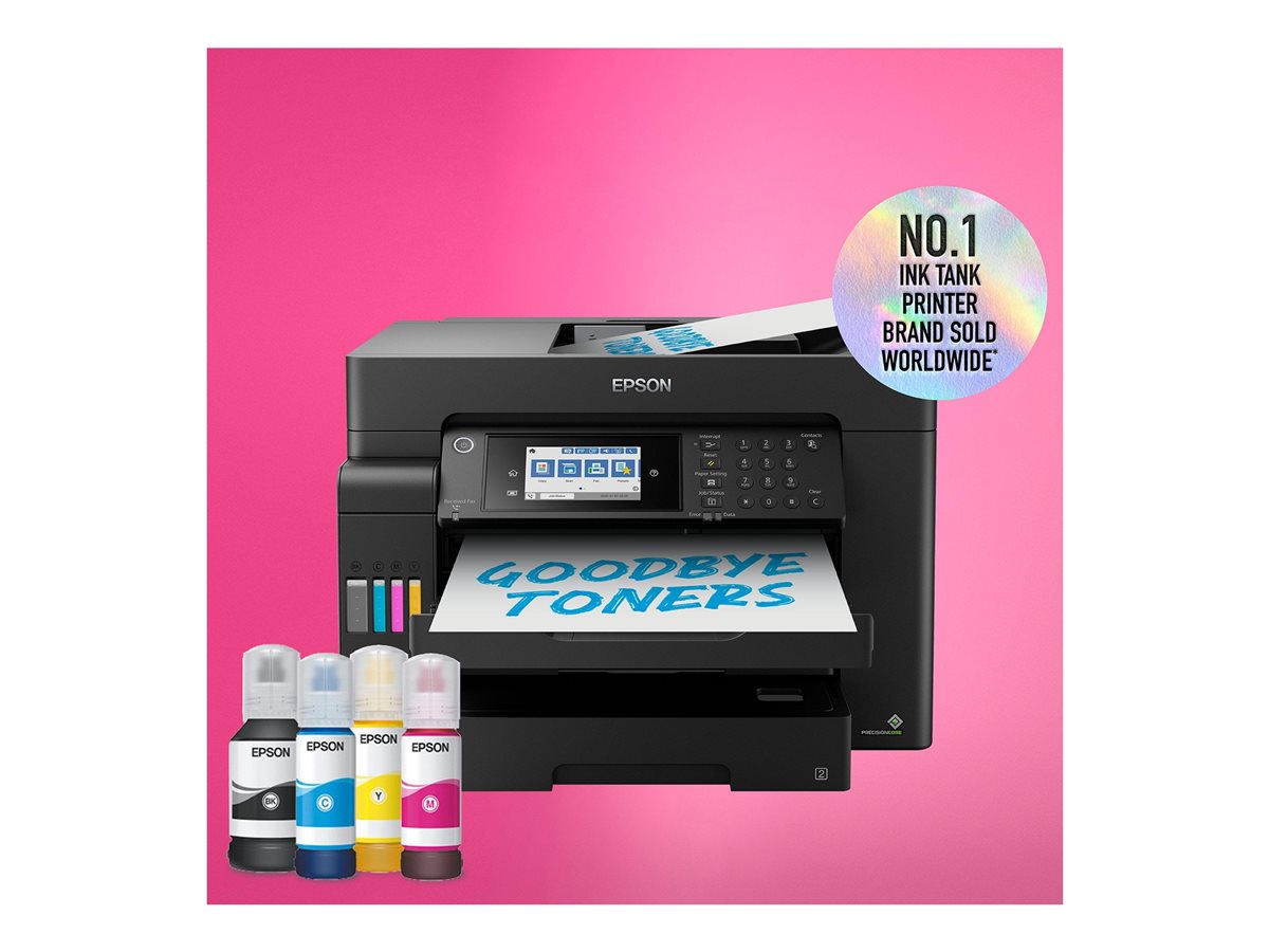 Impressora Multifunções Epson EcoTank ET-16605 A3 Wi-Fi Preto - Imagem 5