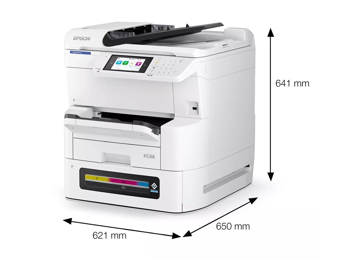 Impressora Multifunções Epson WorkForce Pro EM-C8100RDWF A3 Jacto Tinta Wi-Fi - Imagem 4