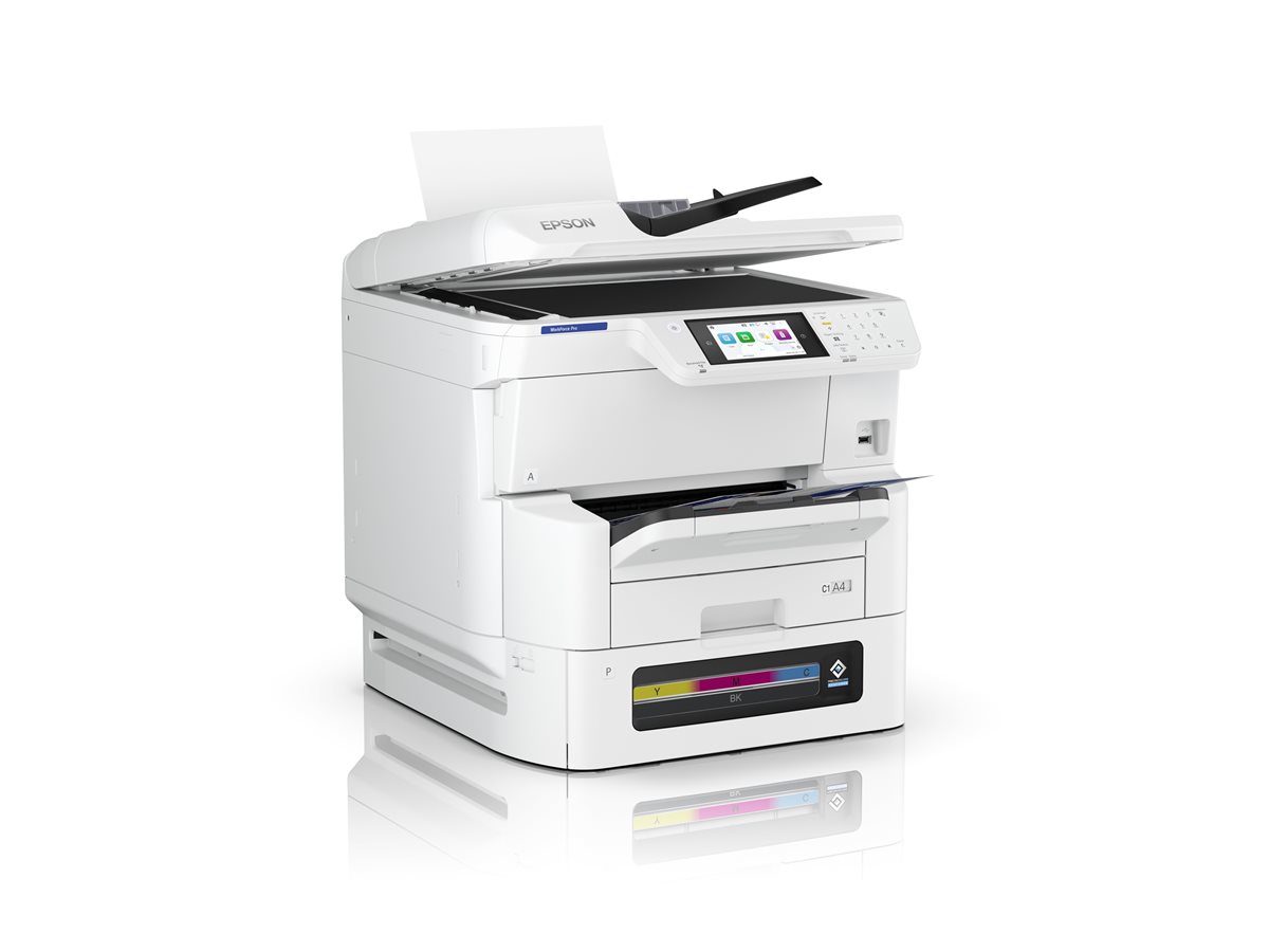 Impressora Multifunções Epson WorkForce Pro EM-C8100RDWF A3 Jacto Tinta Wi-Fi - Imagem 3