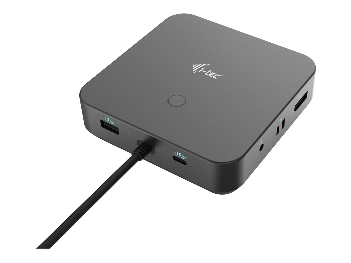 Estação de Engate i-Tec Thunderbolt USB-C Triplo Ecrã Gigabit 112W - Imagem 4