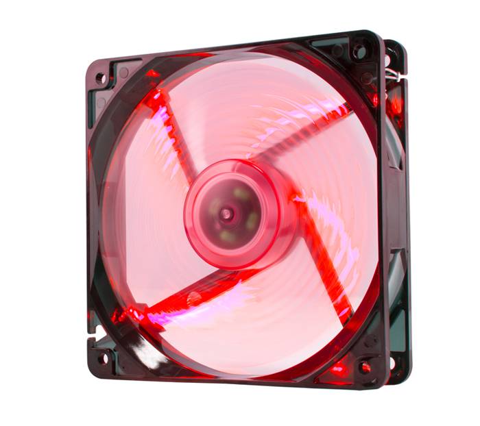 Ventoinha NOX CoolFan 120mm LED Vermelho