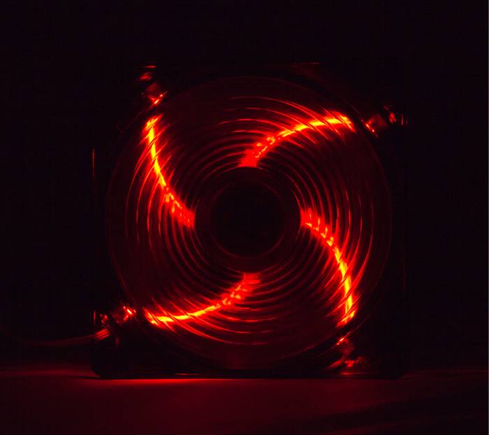 Ventoinha NOX CoolFan 120mm LED Vermelho - Imagem 2