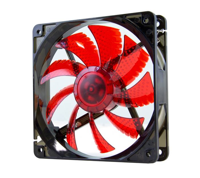 Ventoinha NOX CoolFan 120mm LED Vermelho - Imagem 5
