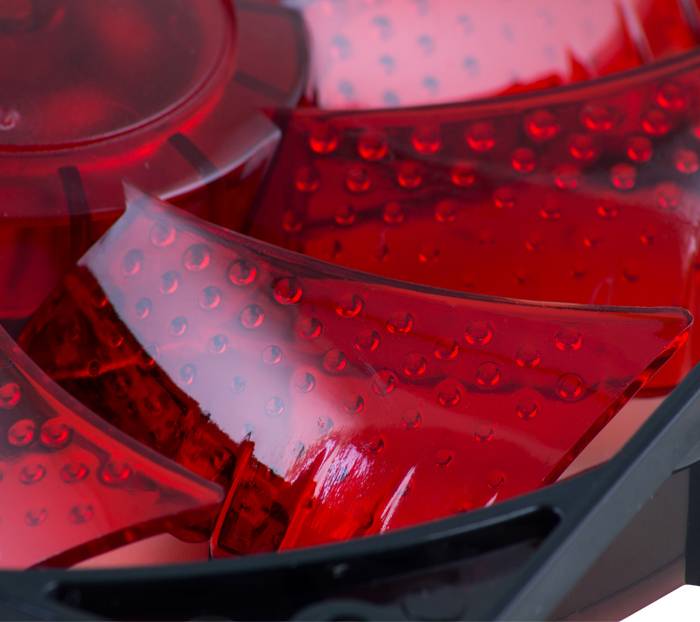Ventoinha NOX CoolFan 120mm LED Vermelho - Imagem 3