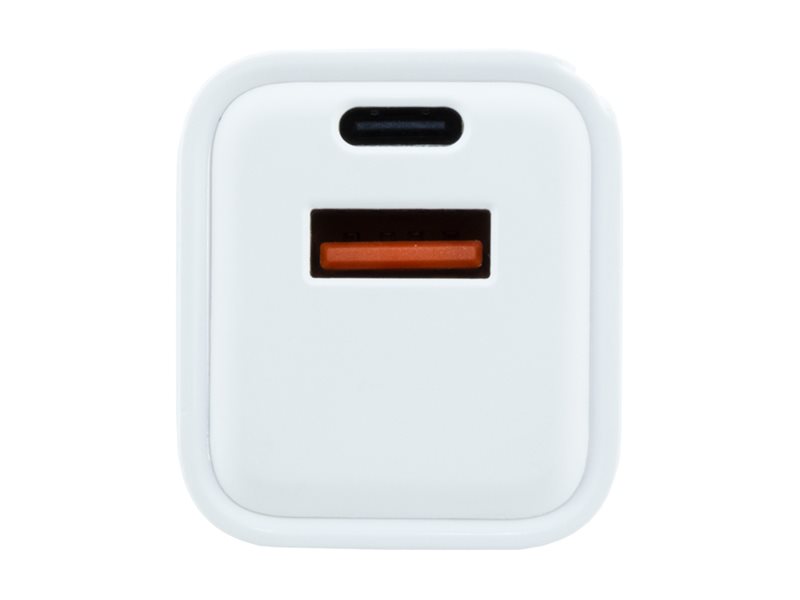 Adaptador Carregador CoolBox GaN 20W USB A e C PD QC 3.0 - Imagem 1