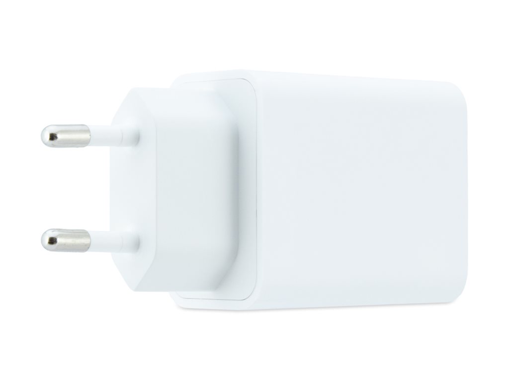 Carregador CoolBox GaN 45W PD QC 3.0 2 Portas USB-A USB-C - Imagem 4