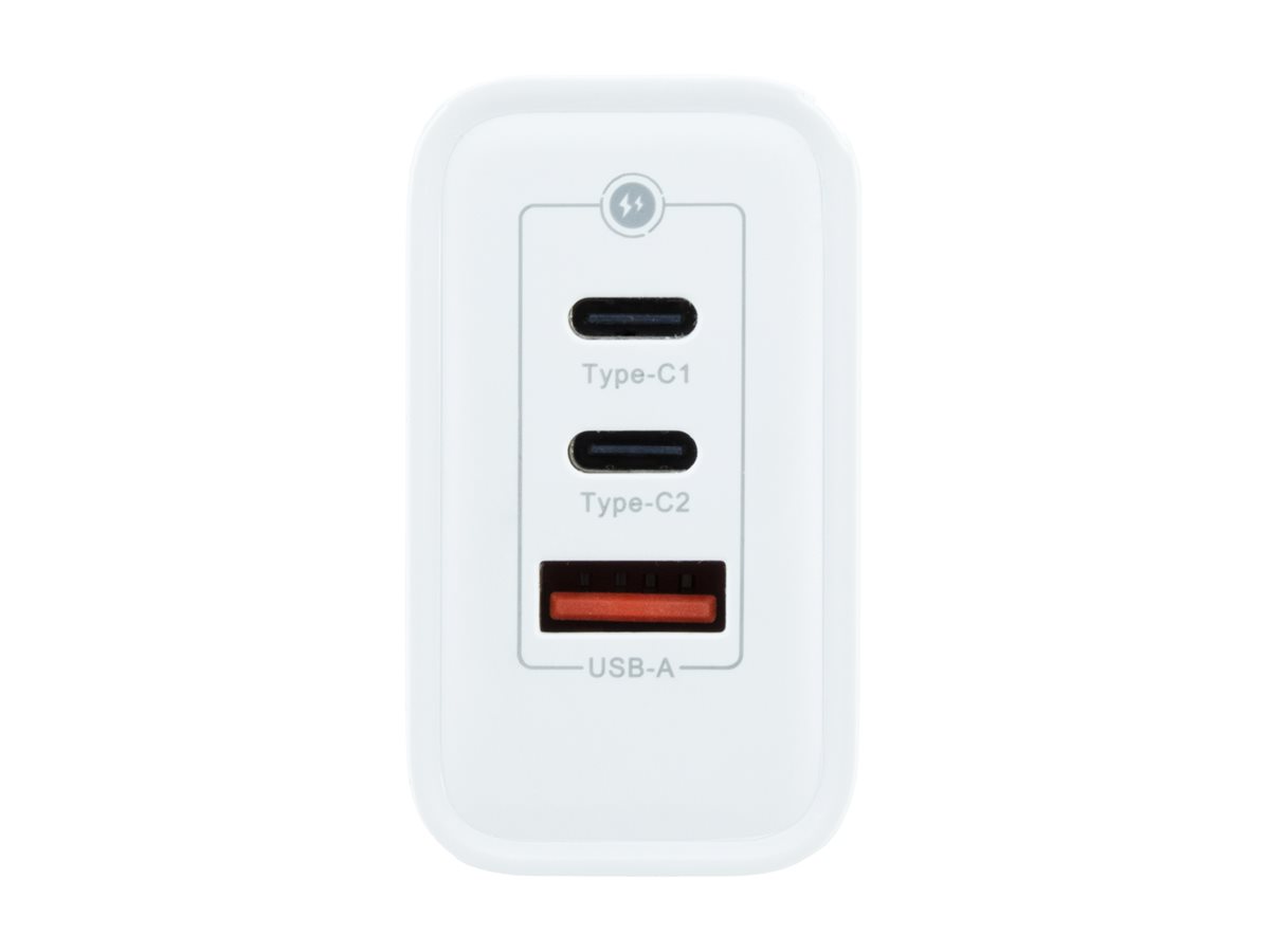 Carregador CoolBox GaN 65W PD QC 3 Portas - Imagem 4