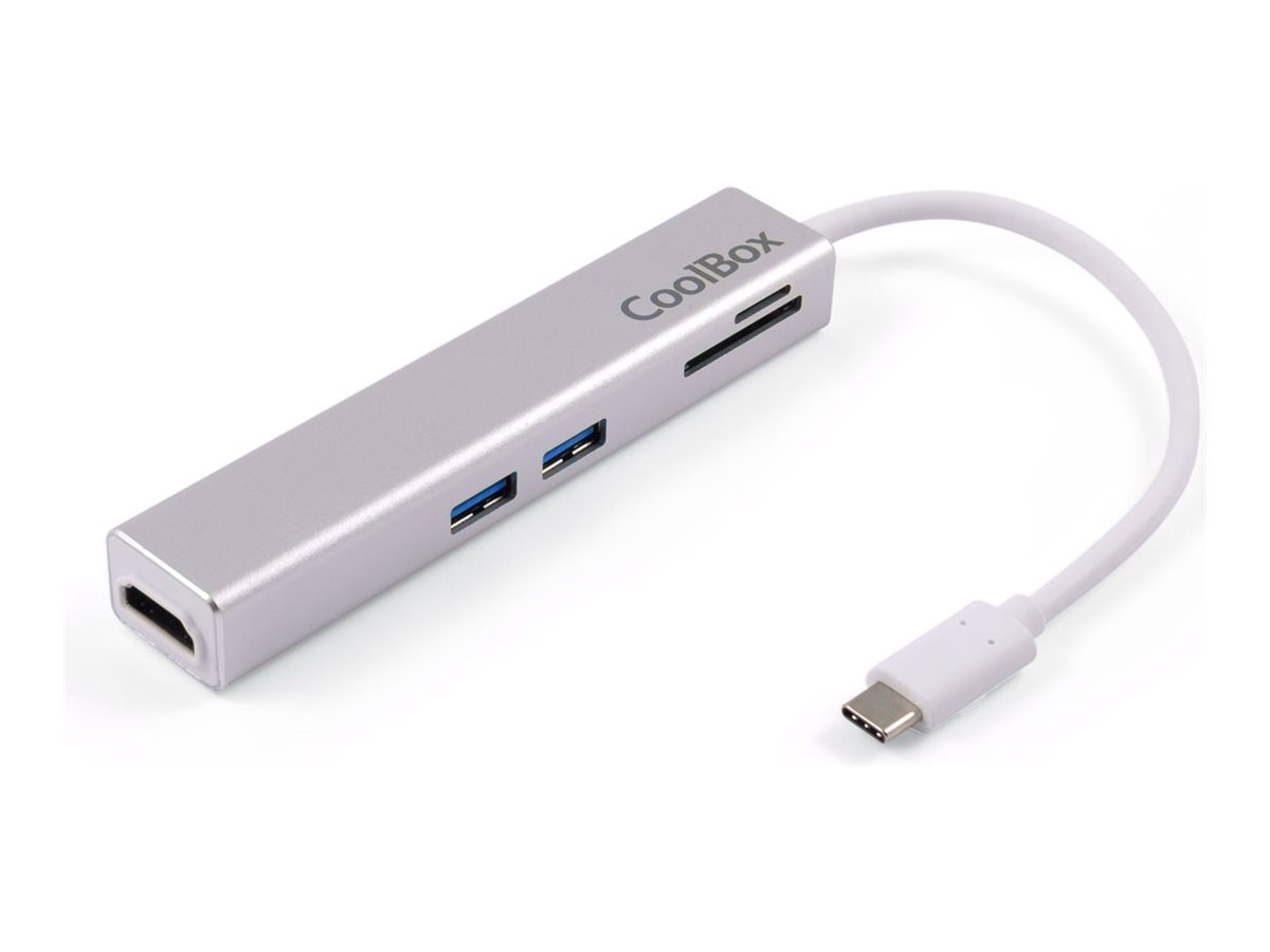 Docking Station CoolBox miniDOCK Lite USB-C HDMI - Imagem 1