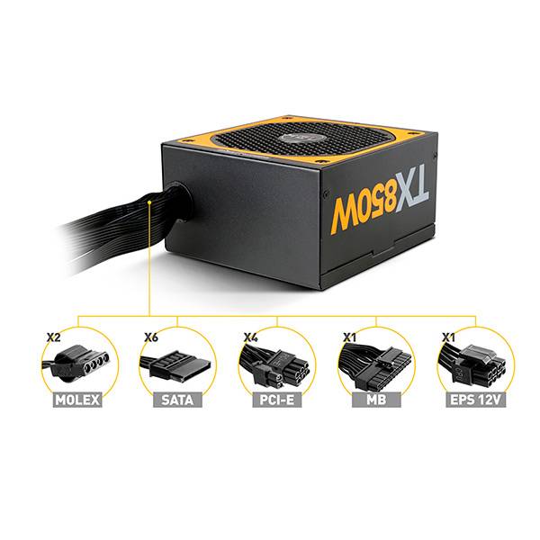 Fonte de Alimentação Nox Urano TX 850W 80 Plus Bronze - Imagem 3