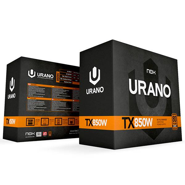 Fonte de Alimentação Nox Urano TX 850W 80 Plus Bronze - Imagem 9