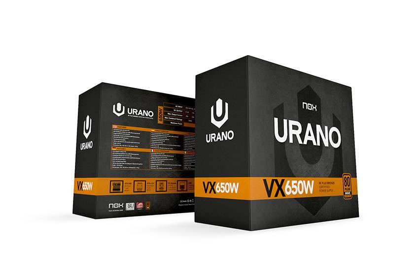 Fonte de Alimentação Nox Urano VX 650W Bronze - Imagem 8