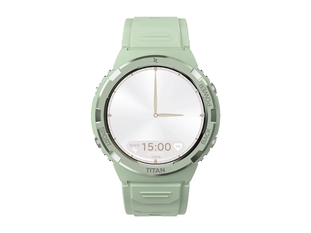 Relógio inteligente MaxCom FW100 Titan Valkiria 1.3" Menta Silicone Bluetooth