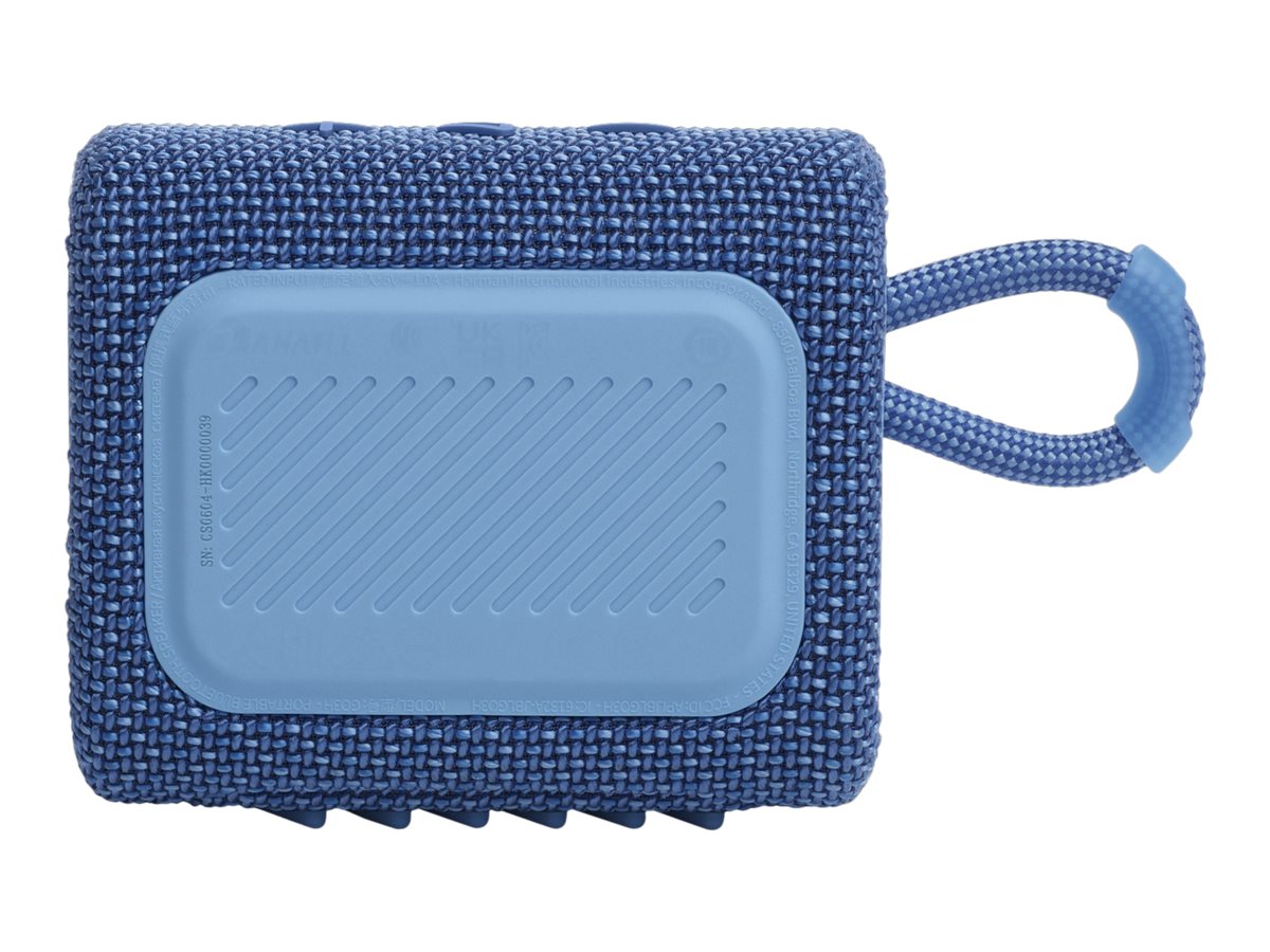 Coluna Bluetooth JBL Go 3 Eco Azul - Imagem 2